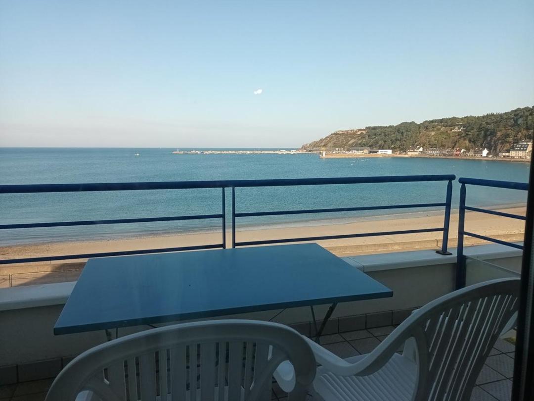 514 - Appartement 1 Chambre Vue Mer En Bordure De La Plage Du Centre D'에르퀴 외부 사진
